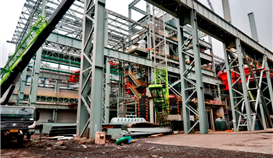 乐山新闻网6月3日报道:德胜钒钛:建设跑出加速度!打造低碳发展新标杆